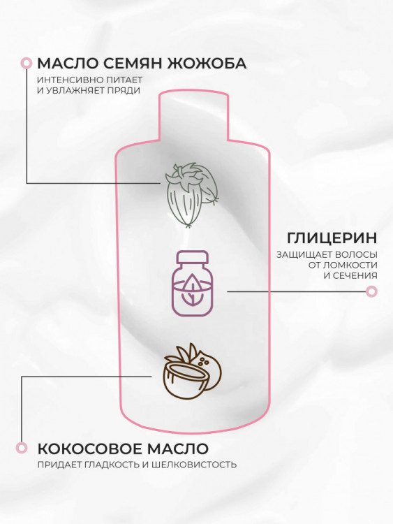 OLJE Кондиционер  глубокое увлажнение для любого типа волос, 450 мл в Ростове
