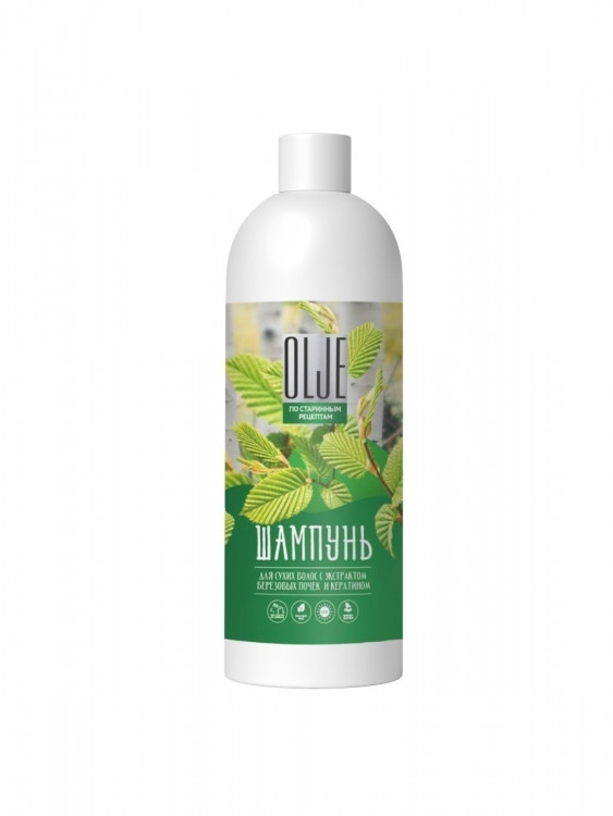 OLJE Натуральный шампунь для сухих волос с экстрактом березовых почек и кератином 1000 мл в Ростове