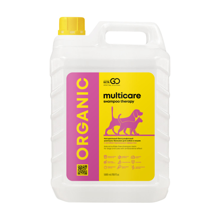 Dctr.Go Шампунь-бальзам для животных  Sнampoo Therapy "Мультиуход" 5000 мл в Ростове
