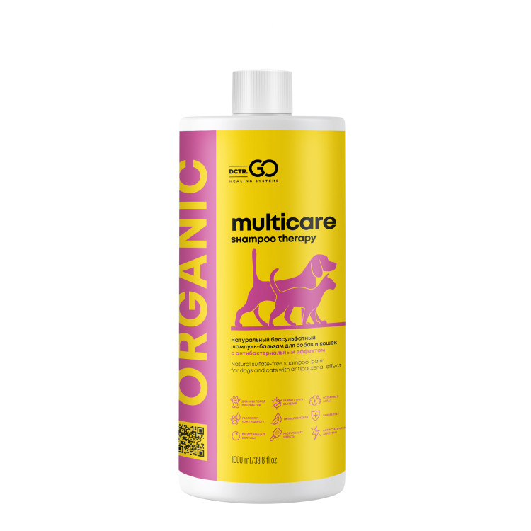 Dctr.Go Шампунь-бальзам для животных Sнampoo Therapy "Мультиуход" 1000 ml в Ростове