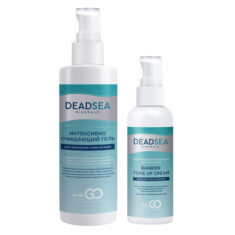 Dctr.Go Набор очищающий гель 250 мл и увлажняющий крем для лица с церамидами 100 мл в Ростове